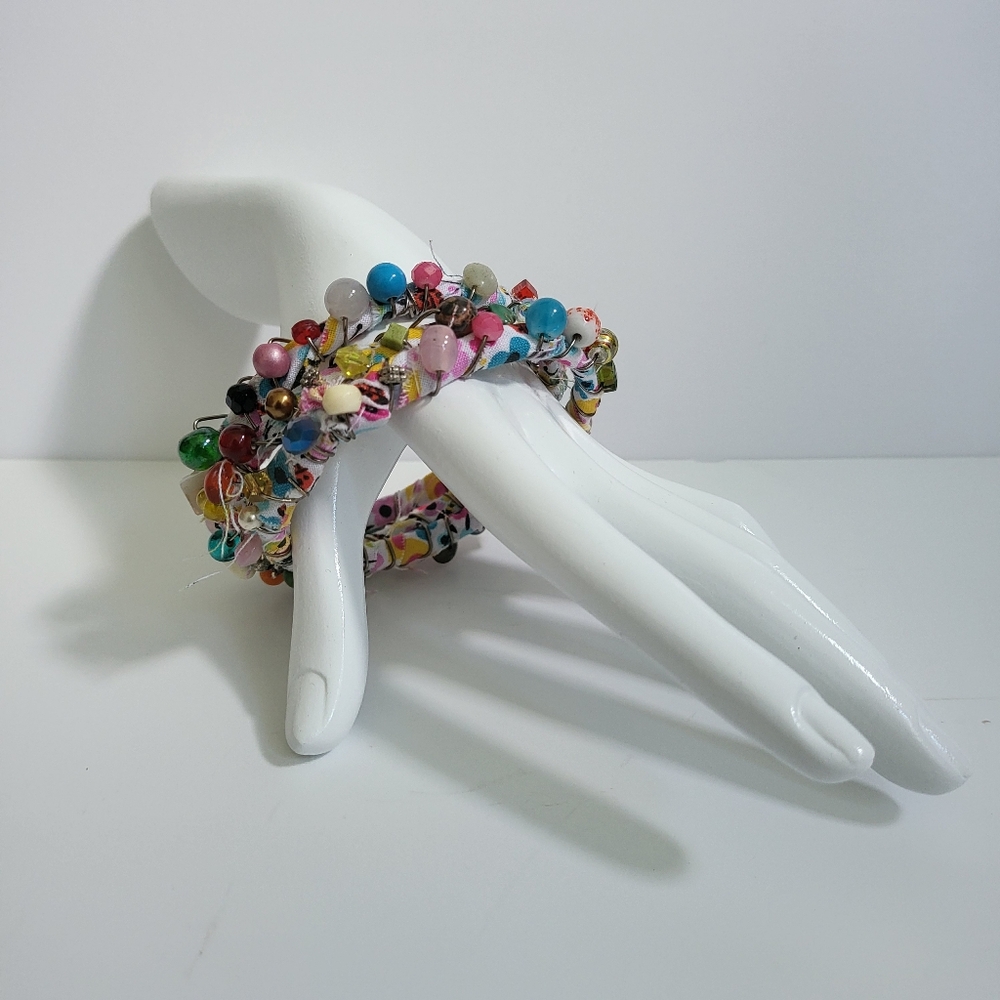 Handcrafted Stack Bracelet Set - Picture 2 of 10